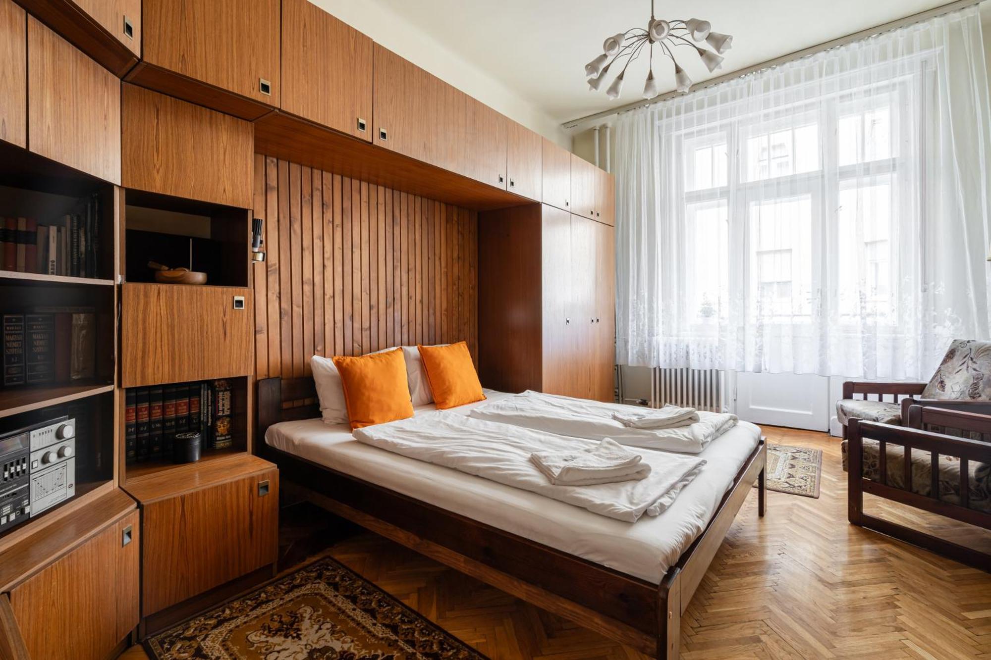 Bpr W21 Retro Home With Balcony Budapest Exterior foto